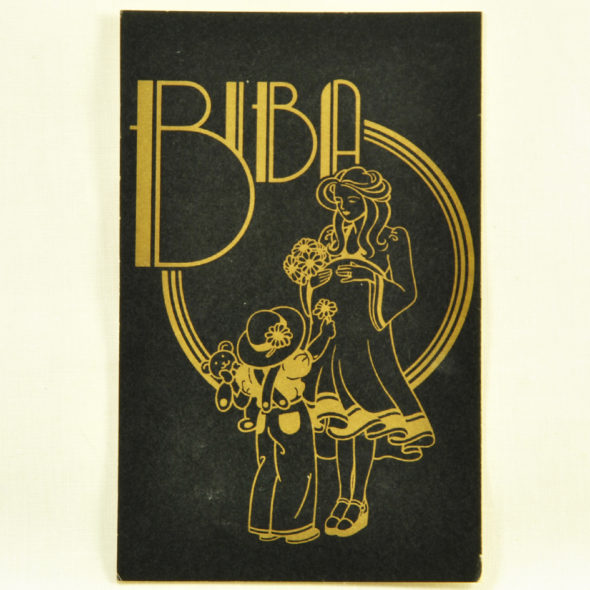 VT 217 – Carte « Biba » 1973