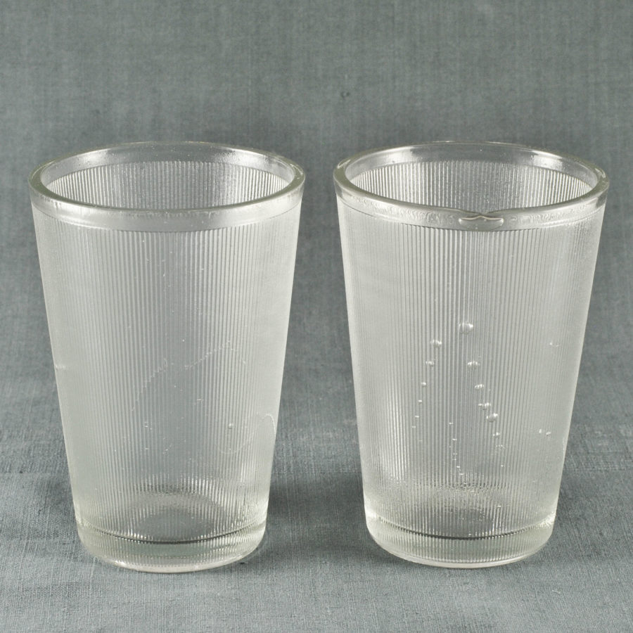 2 verres à eau 1930 - V 1066